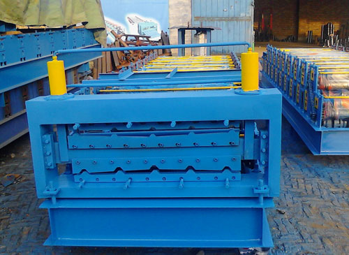 双层彩钢板压型设