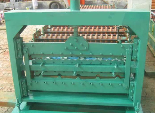 860/850水波纹双层彩钢板压型设备