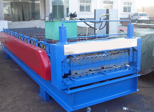 双层840/850小圆弧压瓦机