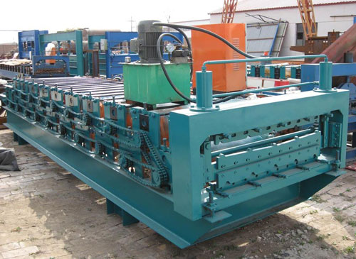 860/910型双层成型机